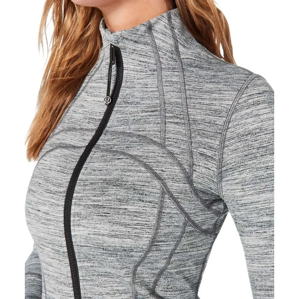 Lululemon Define Jacket *Space Dye Camo Seal Grey Deep Coal